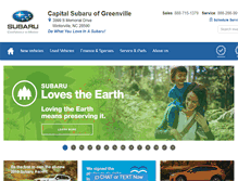 Tablet Screenshot of capitalofgreenville.com